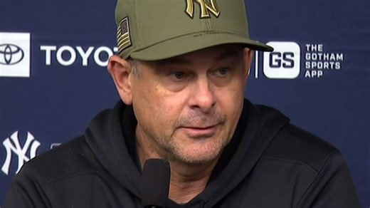 Aaron Boone: 'Seeing a lot of encouraging things'