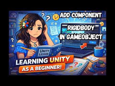 Beginner Game Dev Journey My First Rigidbody in Unity
