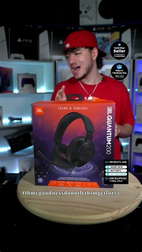 JBL Quantum 200 wired over-ear gaming headset review