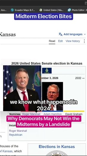 Why Democrats May Not Win the Midterms by a Landslide #shorts