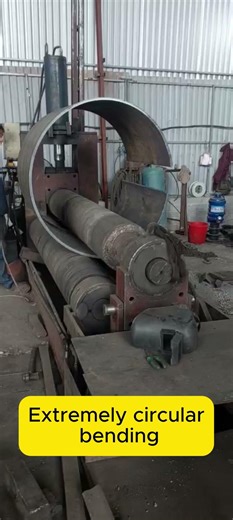 Rolling 18mm #HeavySteel#SteelRolling#MetalFabrication#IndustrialFabrication#CustomMachine