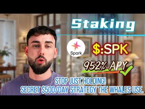 ⚡ Risk-Free Mining! Staking SPK Earns $500/Day – 900%+ Annual Yield Verified! 🔥