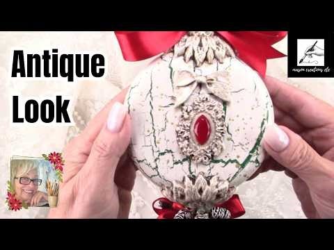 This Handmade Christmas Ornament Looks Like an Antique