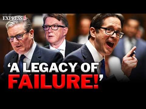 Tory MP LAYS WASTE to Labour's 'cover-up' after BOMBSHELL Mandelson files released