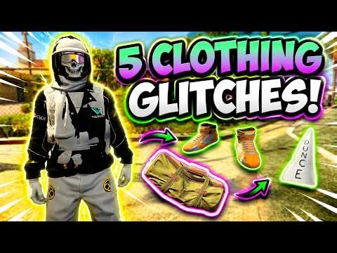 5 *BEST* SOLO Clothing Glitches In GTA 5 Online 2026!