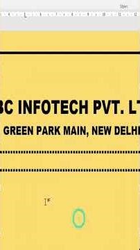 Create a Professional Printable Invoice in MS Word 🧾 | Easy Step-by-Step Tutorial #invoice #msword