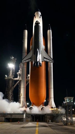 Epic Space Shuttle Launch You Need to See 🔥 #SpaceShuttle #RocketLaunch #Space
