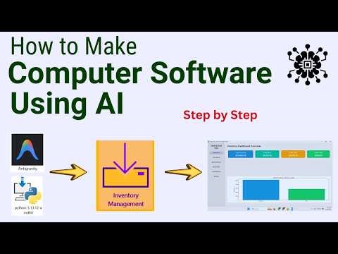 How to Make Computer Software Using AI (Inventory Management Software)