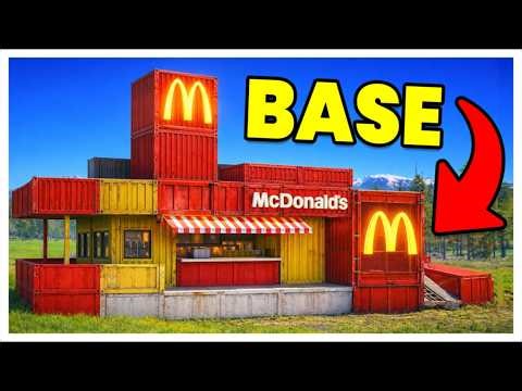 We Built a McDonald’s Trap Base on Rust