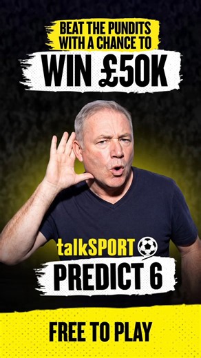 Laura does her weekly “Predict Six”! 6️⃣talkSPORT’s Predict 6 is back for Gameweek 8, for your chance to win £50,000.Head to https://t.co/gvd1aT6ZhG now before 3pm tomorrow! 18+ https://t.co/lLmd7VzkU0