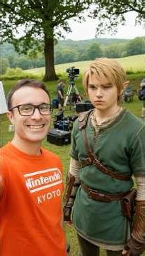 Selfies con el reparto de la película de Zelda 😳