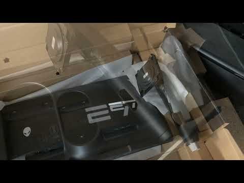 Unboxing Alienware AW2725QF Dolby Vision Monitor