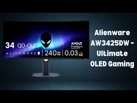 Best Ultrawide Gaming Monitor for 2026? | Alienware AW3425DW