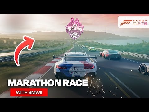 BMW M8 GTE Marathon Race - Full Endurance Run | Forza Horizon 5 Gameplay 4K