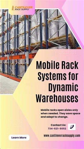 Mobile Pallet Racking Systems: Increase Warehouse Storage Without Expanding #palletstoragerack