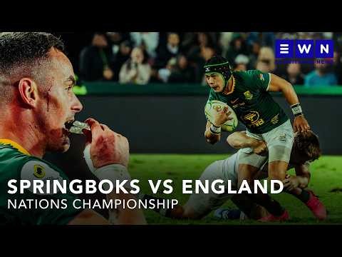 Springboks overpower England 45-21 in Nations Championship opener