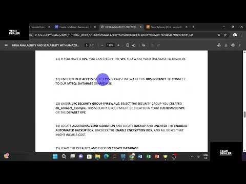 HOW TO CONNECT A RELATIONAL DATABASE SERVICE (RDS) ON AWS TO MySQL WORKBENCH