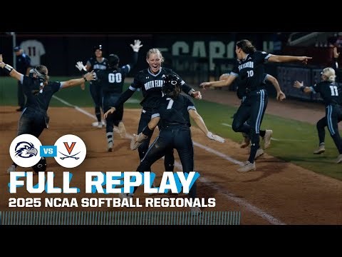 North Florida vs. Virginia: 2025 NCAA softball regionals | FULL REPLAY