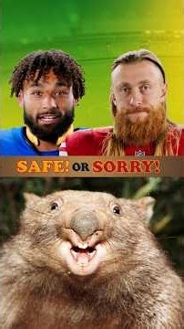 NFL players learn their Australian wildlife 😂