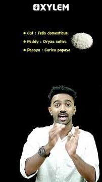 Scientific Names Part 1 !!| Xylem Class 8