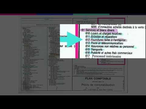 V36 - Achat de fournitures de bureau : écriture comptable
