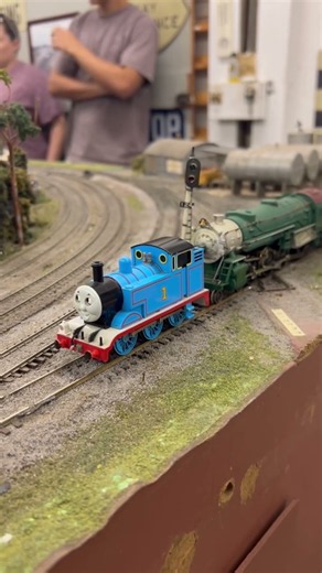 Thomas The Tank Engine, Southern PS4 Meets PRR F7 Passenger Train