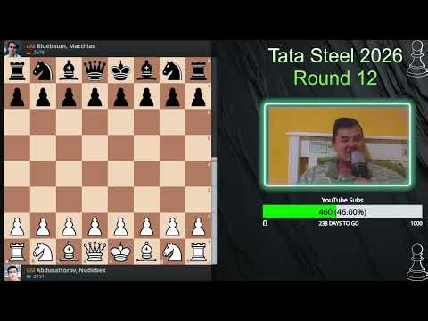 Abdusattorov Takes Lead Before Final Round | Tata Steel Chess Masters 2026