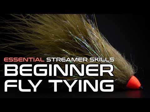 Step-by-Step Beginner Streamer Fly Tying Tutorial (All Essential Skills)
