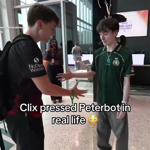Clix PRESSED Peterbot in REAL LIFE 😳