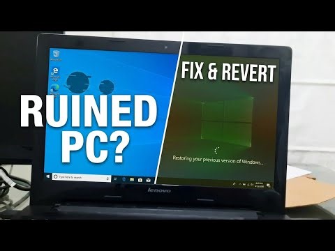 Windows Update Ruined Your PC? Revert to Previous Version