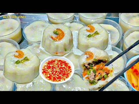 Khỏi Nấu Cơm Làm Bánh Mặn Này Đãi Cả Nhà Ăn Hoài Không Ngán- Sticky rice cake with shrimp pork