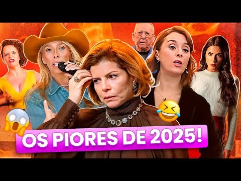 PIORES MOMENTOS DA TV DE 2025! | Virou Festa