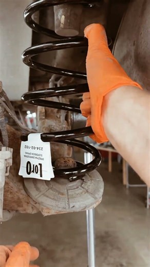 How to replace broken springs and rusty shock absorbers in your car#mechanic #workshop