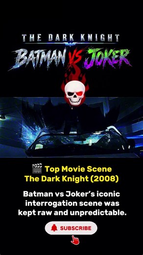Batman vs Joker 🔥 The Dark Knight’s Most Iconic Scene 🦇🃏 | 01 #shorts