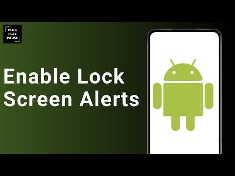 How To Allow Notifications on Lock Screen On Android ?