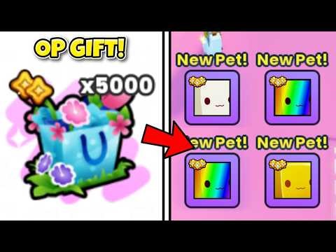 I Opened 5,000 BROKEN Blossom Gifts & They are SUPER OP! (Pet Simulator 99)