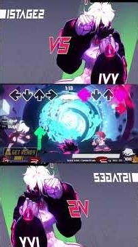 FNF CRUEL WHISPERS (#moro #fnfmod) Ivy VS BF in Cosmos