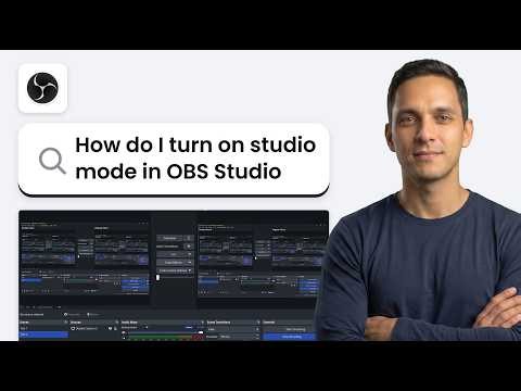 How to Turn On Studio Mode in OBS Studio (New 2026 Method)