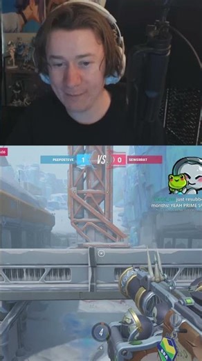 I Challenged this Streamer to a 1v1... #froggerow #overwatch