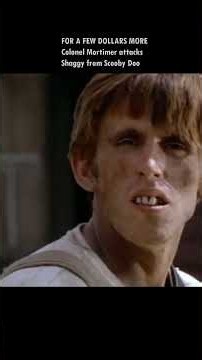 For A Few Dollars More - Colonel Mortimer attacks Shaggy from Scooby Doo
