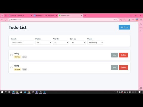 Smart AI Todo List App with Chatbot | React & FastAPI Project