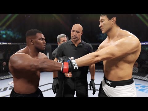 Mike Tyson vs. Regular NPC - EA Sports UFC 2 - Epic Fight