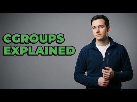 How Does The Linux Kernel Use Control Groups?