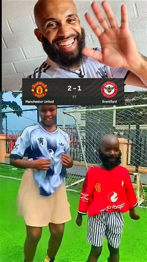 Manchester United vs Brentford F.C. in Old Trafford today #brentfordfc#foryou #viral #manunited#fyp