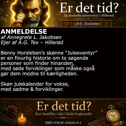 Når en læser sætter ord på det, man selv har forsøgt at skrive. En bog bliver først rigtig levende, når den bliver læst. Som forfatter kan man bruge måneder eller år på at udvikle karakterer, dialog… | Benny Horsleben