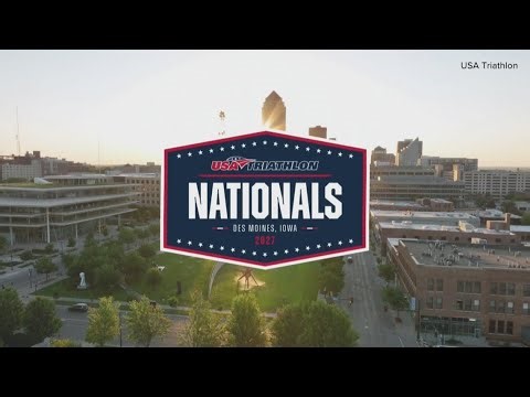 Triathlon Nationals to be held in Des Moines 2027 and 2028