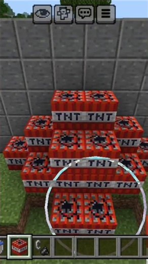 #minecraft Unbreakable Wall Build 🔥 | No Damage Defense Base!