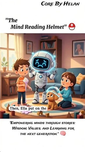 ✨ Inside the Mind Reading Helmet: How it Works.🧠#shorts #education #moralstories #parenting