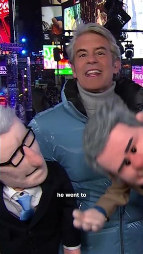 Anderson and Andy break out puppets of each other