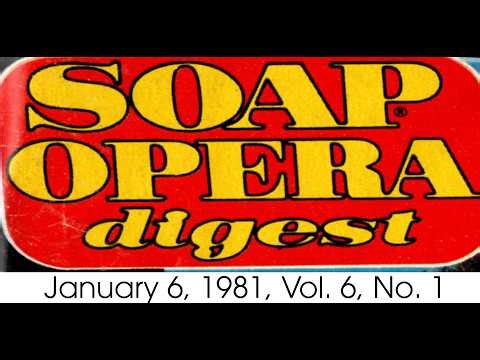 Soap Opera Digest, Jan 6 1981